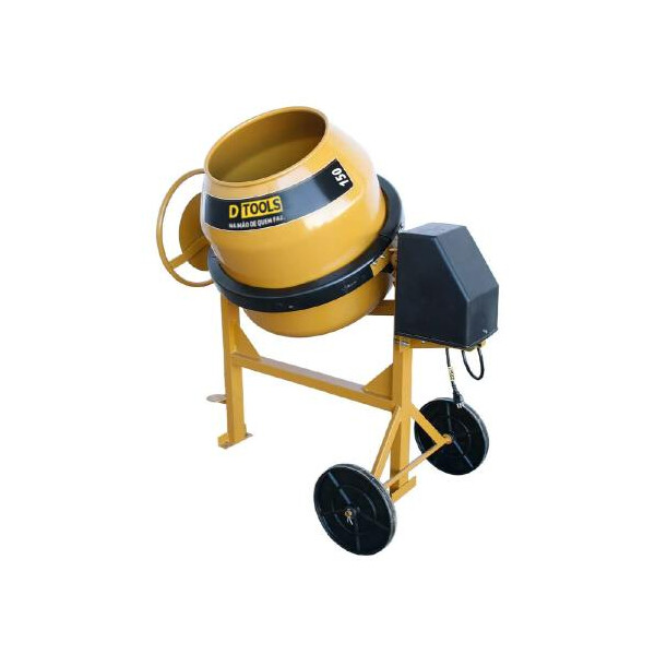 Betoneira 150 Litros 1/2cv 4 Polos - 220 Volts - Dtools