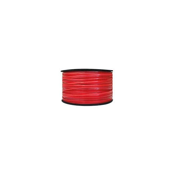Linha Rocadeira Fio Nylon Vermelha 2.0mm