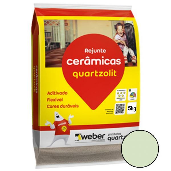 Rejunte Quartzolit Verde Agua