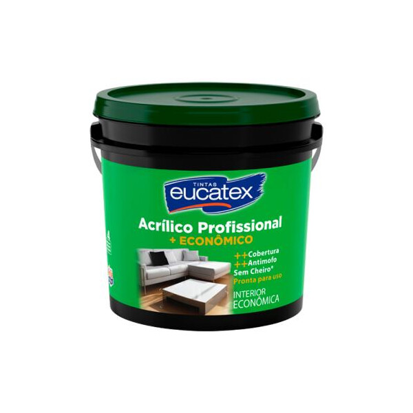 Tinta Acrílica Profissional  Areia Balde 15 Litros - Eucatex