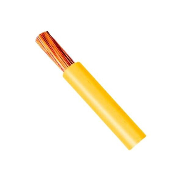 Cabo Flexível 4mm² 750v Amarelo (rolo 100 Metros) - Corfio (ref: 5052)
