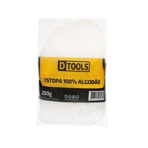 Estopa 100% Algodao 200g Dtools