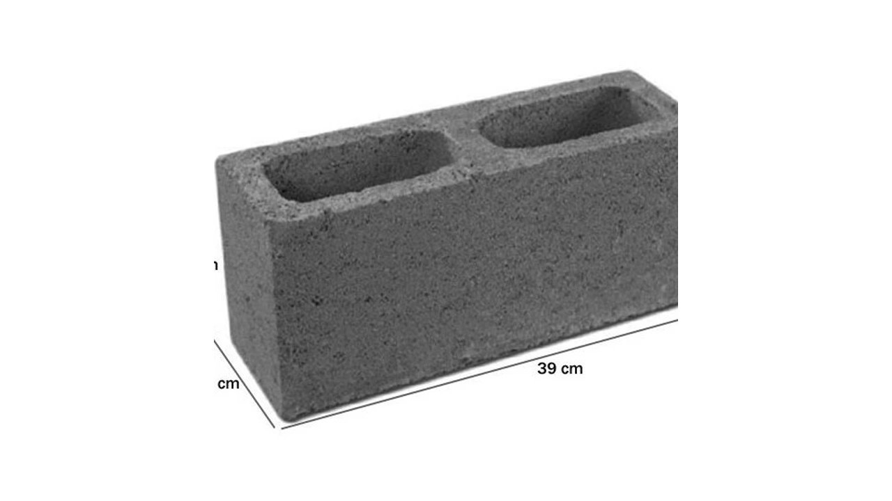 Bloco Estrutural 14x19x39