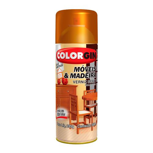 Spray Móveis e Madeira Verniz Mogno (763) - Colorgin