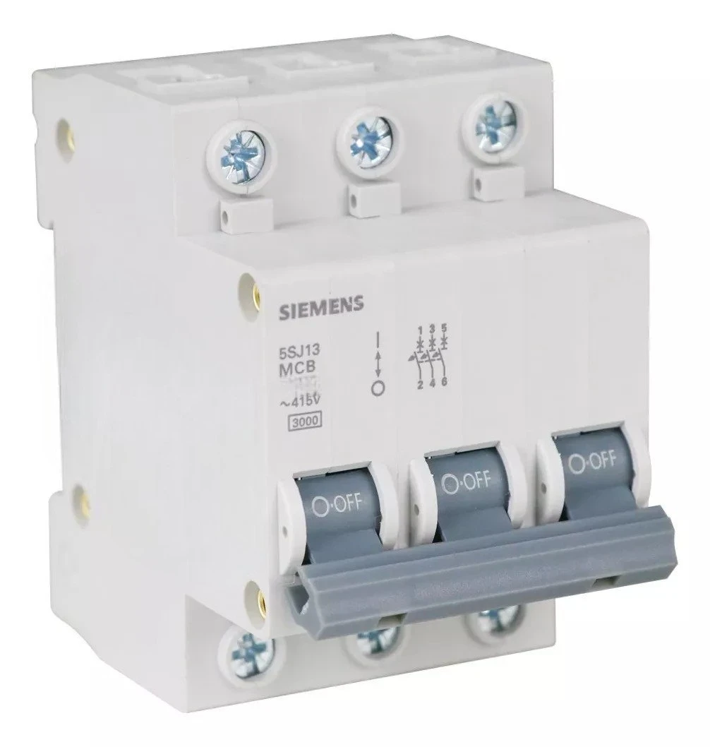 Disjuntor Branco Din 3 X 50a
