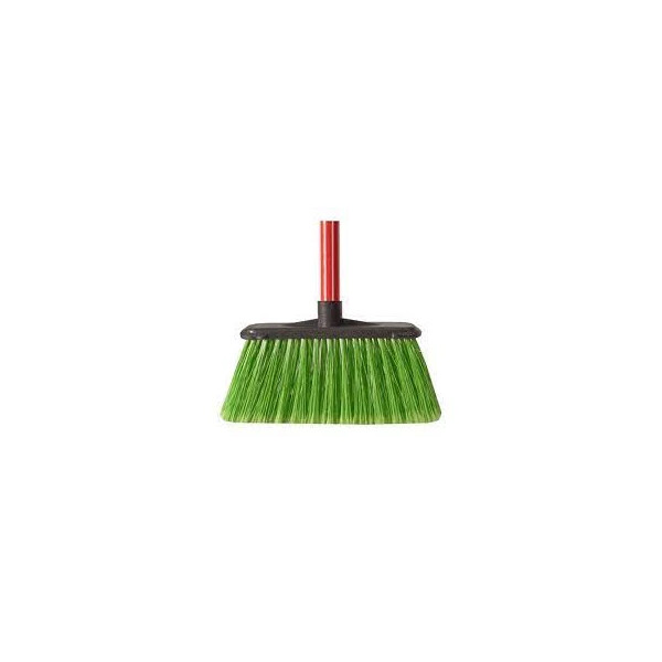 Vassoura  Nylon Comum C/cabo