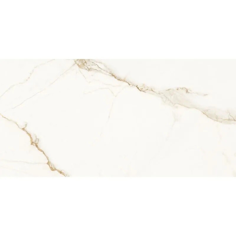 Piso Calacata Gold Polido 58x120 Angelgres
