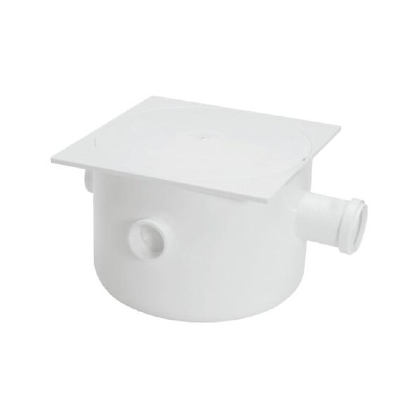Caixa Sifonada Quadrada - 3 Entradas Nº72 - 250 X 172 X 50mm - Amanco