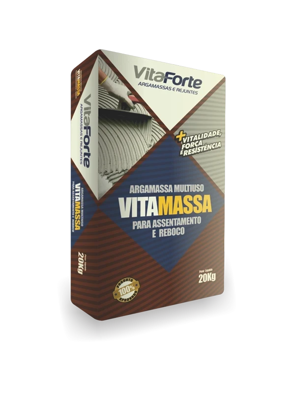 Argamassa Multimassa Vitaforte Ou Minuano 20kg