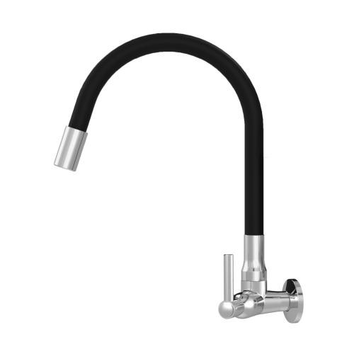 Torneira Cozinha/parede Color Flex Preta C70 1/4 Volta 1167 Real Metais