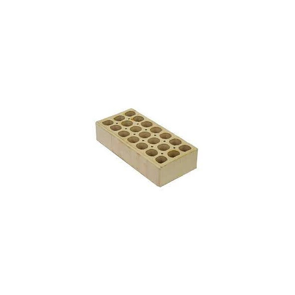 Tijolo Ceramico 21 Furos Palha