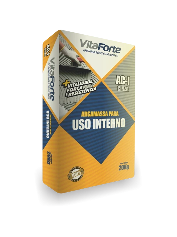 Argamassa Vitaforte Ou Minuano Aci 20kg