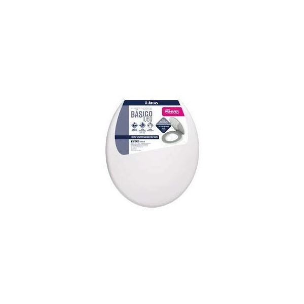 Assento Almofadado Branco Atlas