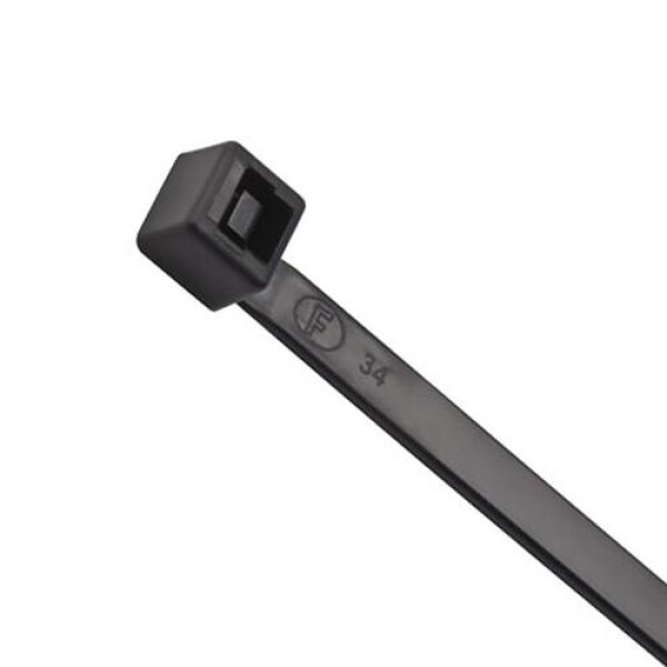 Abraçadeira Cinta 7,6 X 500mm Preta com Proteção Uv - com 50 Unidades - Frontec