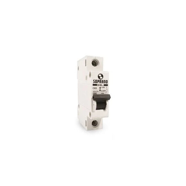 Disjuntor Branco Din 1 X 10a