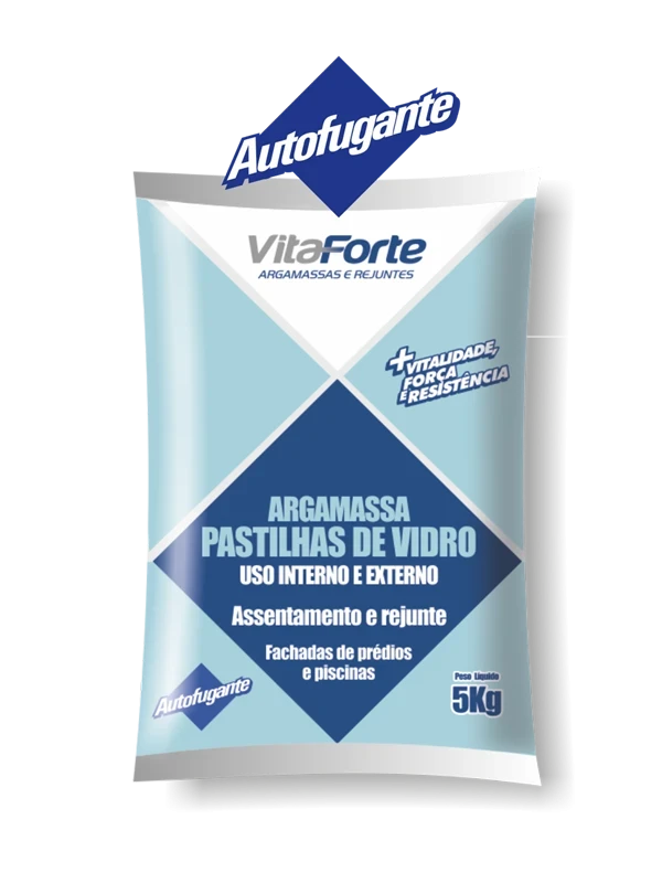 Argamassa Pastilha de Vidro 5kg Vitaforte