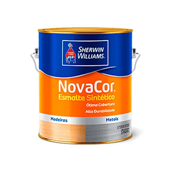 Tinta Esmalte Novacor Alto Azul França (09) - Galão 3,6 Litros - Sw