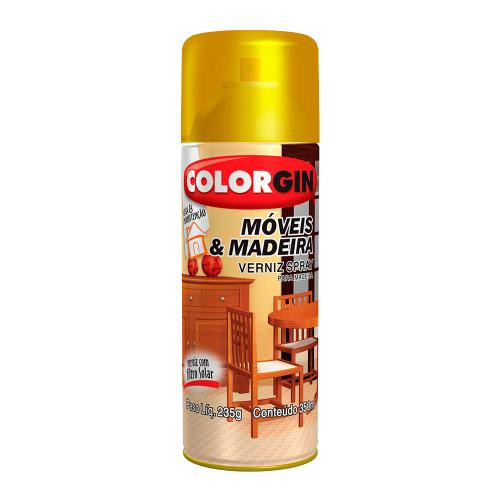 Spray Móveis e Madeira Verniz Imbuia (764) - Colorgin