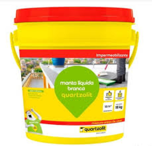 Manta Liquida Branca 18kg Quartzolit