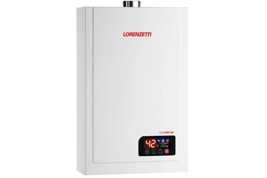 Aquecedor de água a Gás Liquefeito Lz 2300de 23,5 Litros Branco