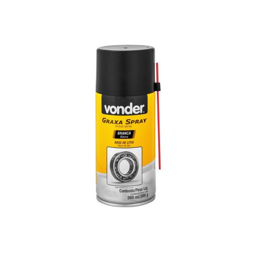 Graxa Branca Spray 200g/300ml  Vonder