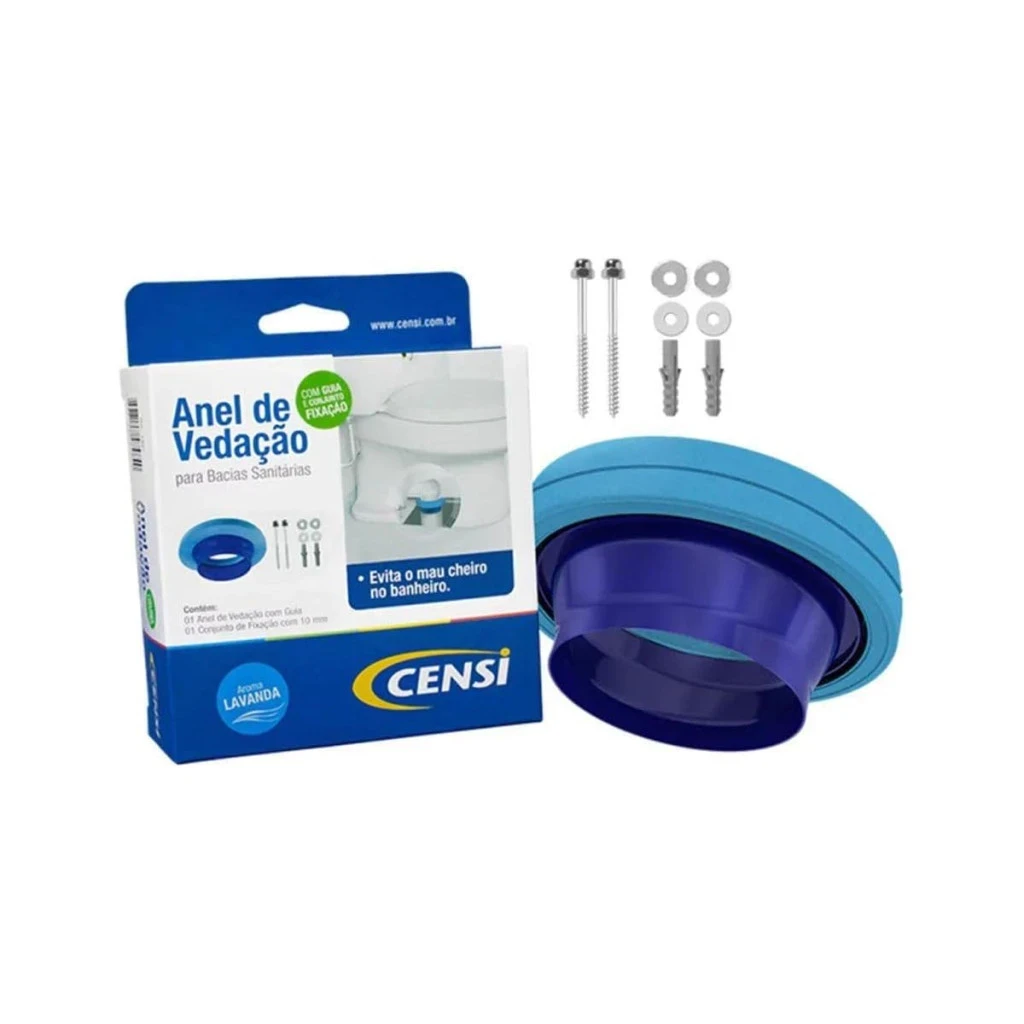 Anel Vedacao Guia+fixacao P/ Bacia Sanit 7491 Censi