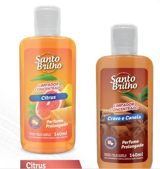 Limpador Concentrado 140ml Santo Brilho