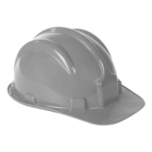 Capacete com Carneira Cinza - Plastcor