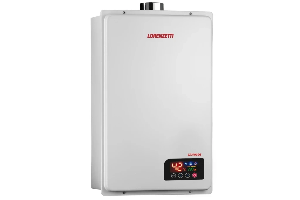 Aquecedor de água a Gás Liquefeito Lz 3700de 37 Litros Branco