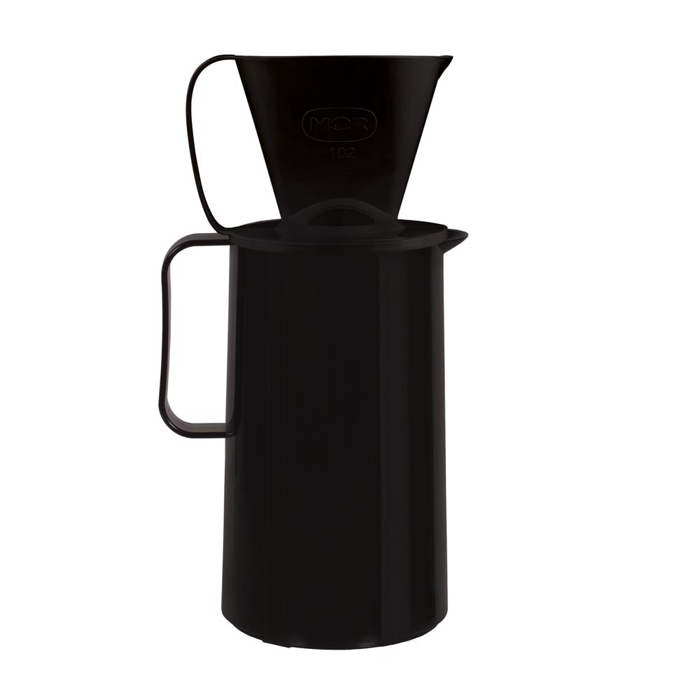 Conjunto Bule Haus Preto Com Embalagem Para Presente Mor