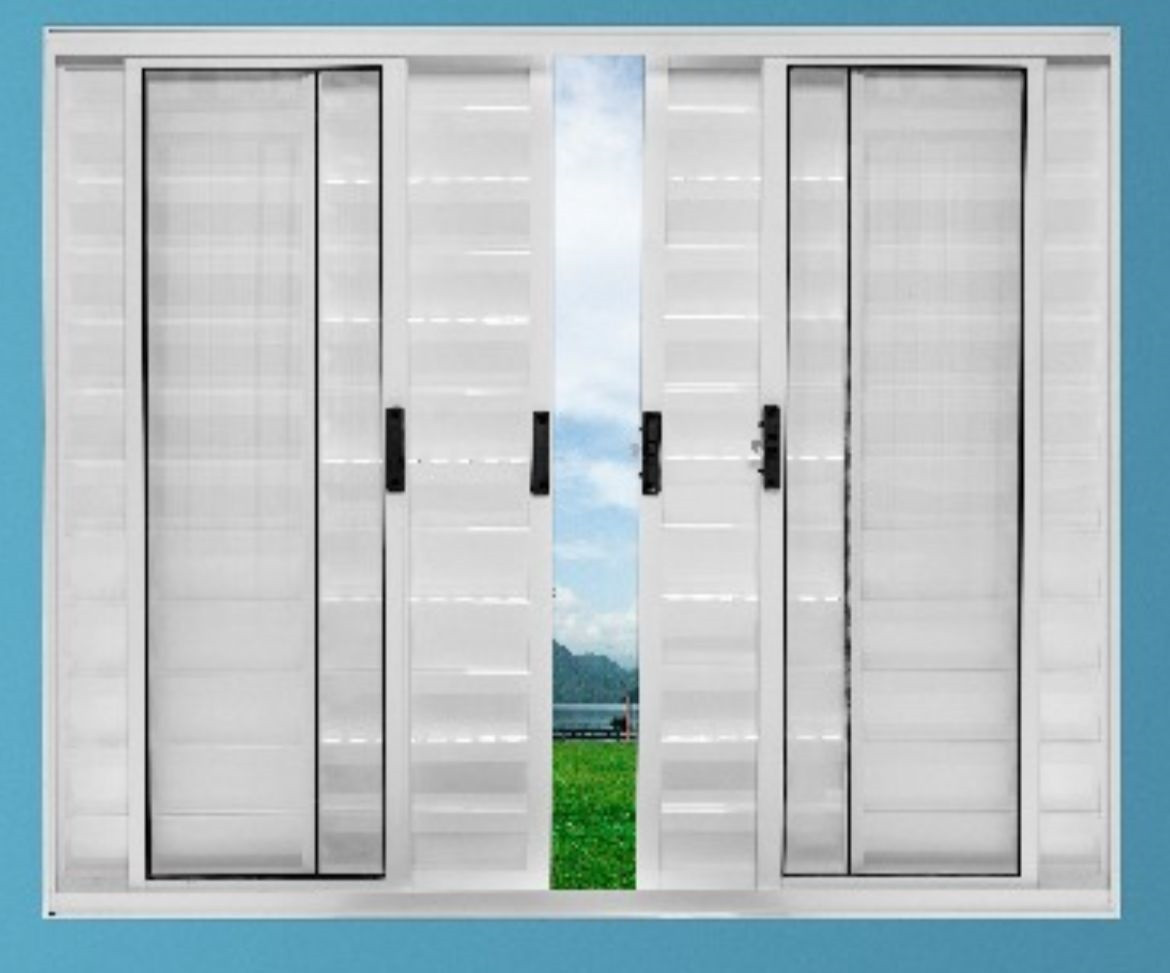Jan Aluminio 1,20l X 1,00a 6fl C/venez Branca
