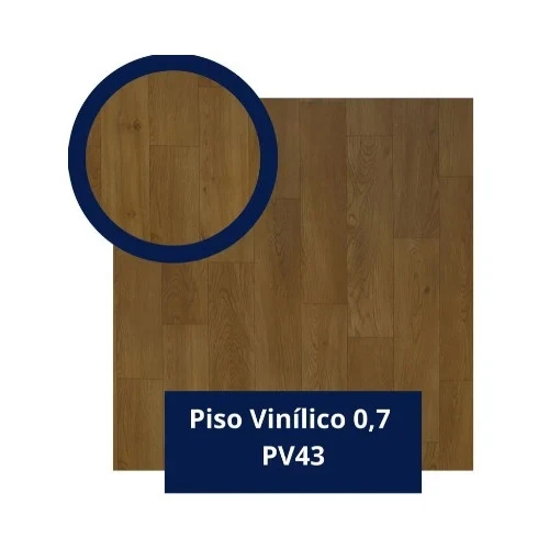 Piso Vinilico (2mt Largura) Cor: Pequim  0,7mm (venda Metro Linear) Ka