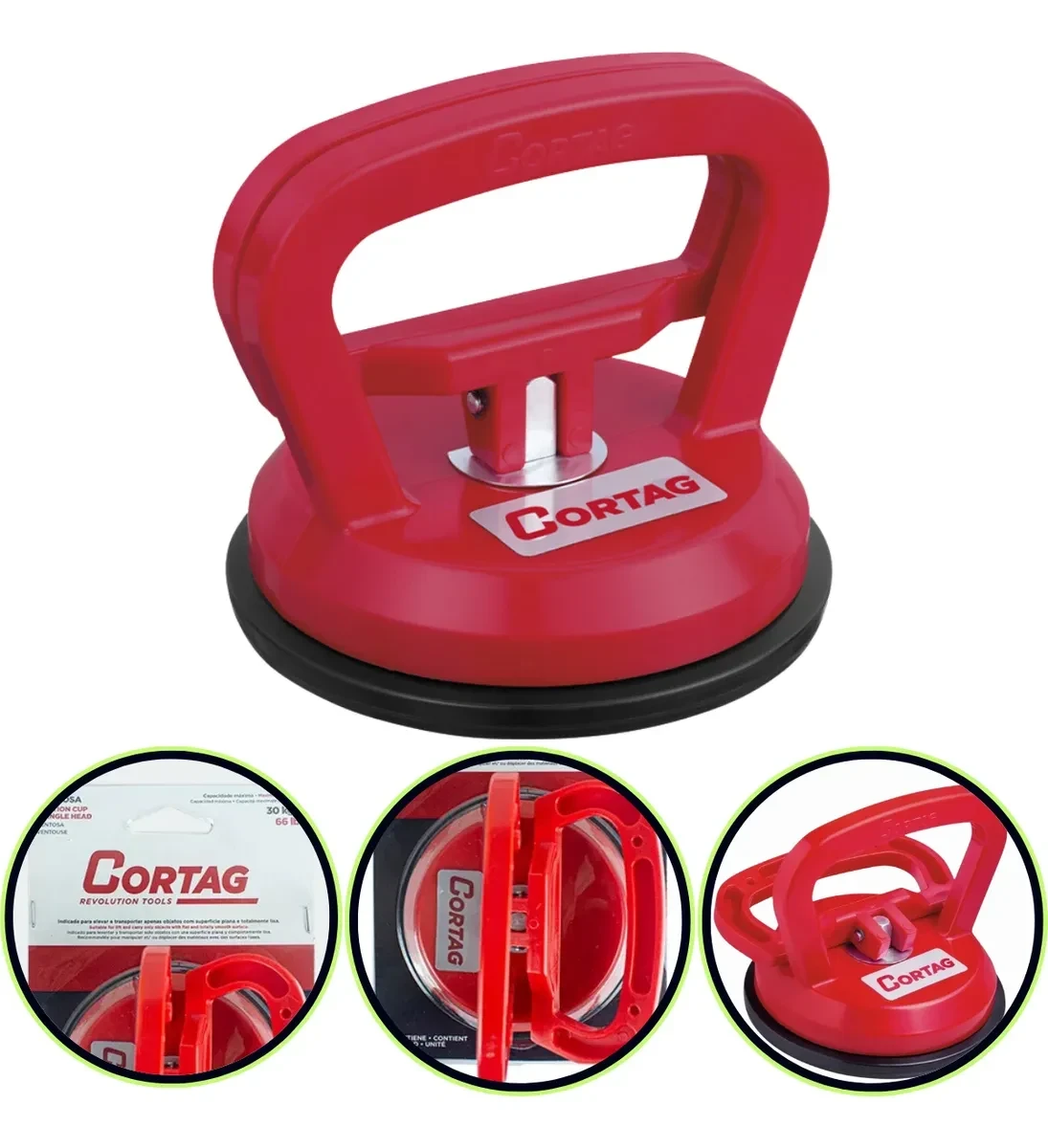 Ventosa Simples 30kg Cortag