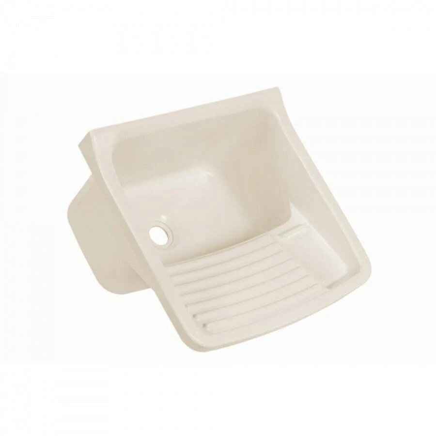Tanque Plástico para Lavar Roupa 58x52x32 40,5l Bege