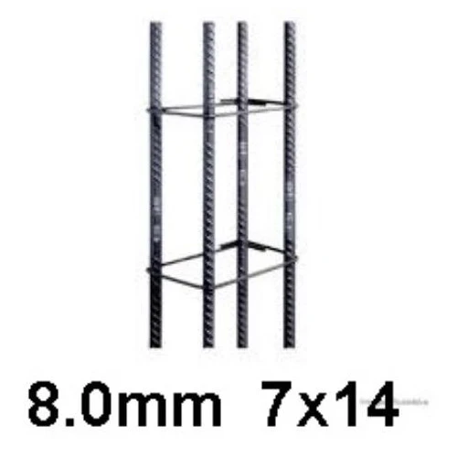 Coluna 7x14cmx6m Ca60/8mm/4.2mm Esp.25cm - 1013