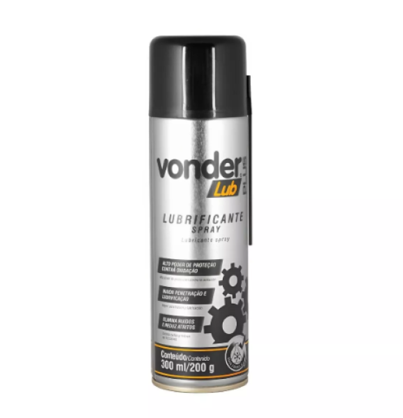 Lubrificante Spray 300ml/200g Vonder Plus