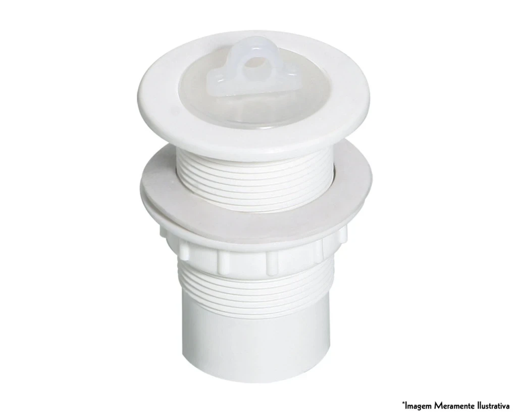 Valvula Tanque Plastica Branca