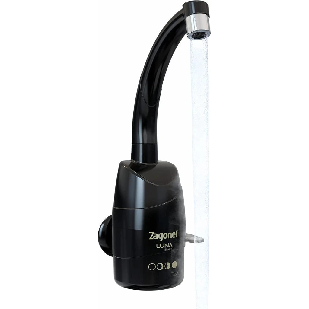 Torneira Eletrica Zagonel Luna 4t Preta 5500w 220v