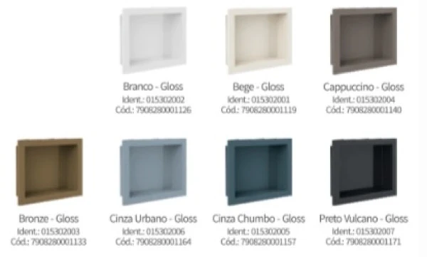 Metasul Nicho 30x60 Cinza Chumbo