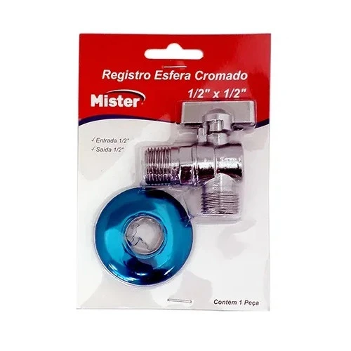 Registro Maquina de Lavar 1/2x3/4 C/1 Saida Metal