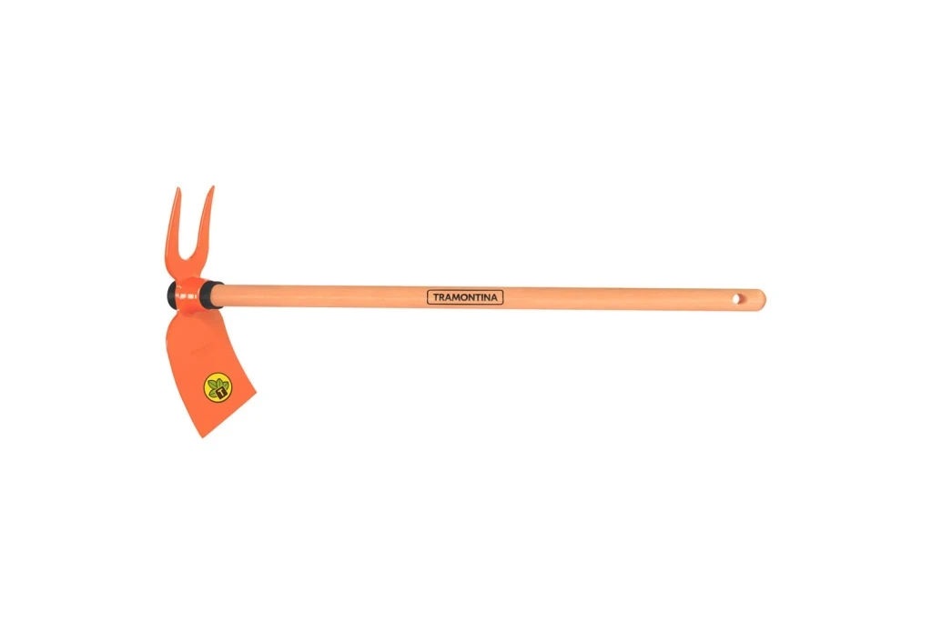 Sacho 2 Pontas com Cabo 60cm Laranja