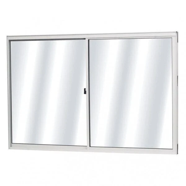 Jan Aluminio 1,20l X 1,00a V.i.correr (2fl Moveis) Branca Mgm