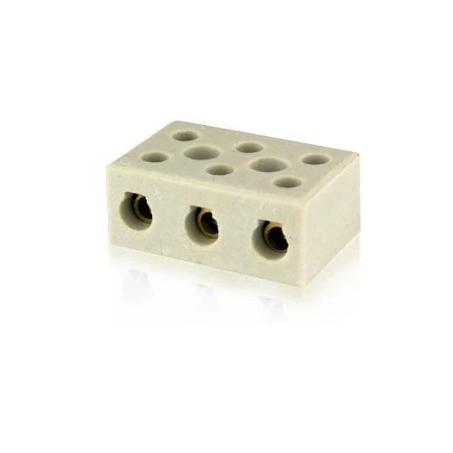 Conector de Porcelana 10mm Tripolar