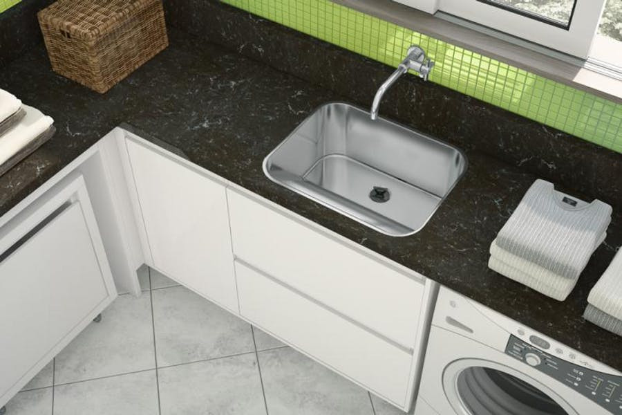 Tanque Polido Monobloco para Embutir 30 L