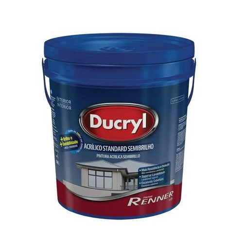 Tinta Acr Ducryl Semibrilho Tangerina 18lt Renner