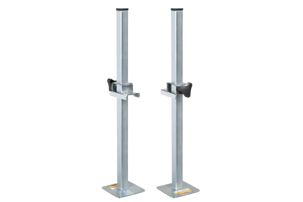 Suporte Regulável para Régua 50cm Prata
