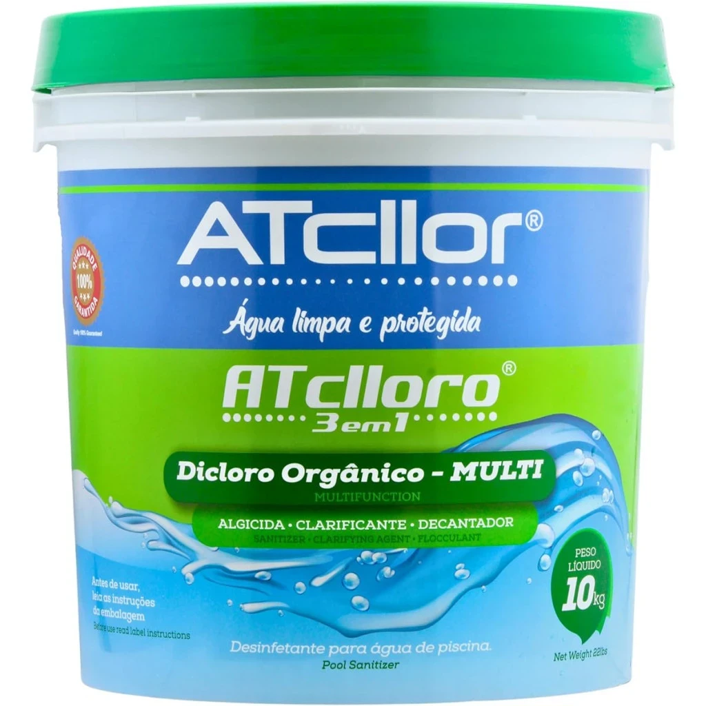 Cloro Multi 3 em 1 10kg Atcllor