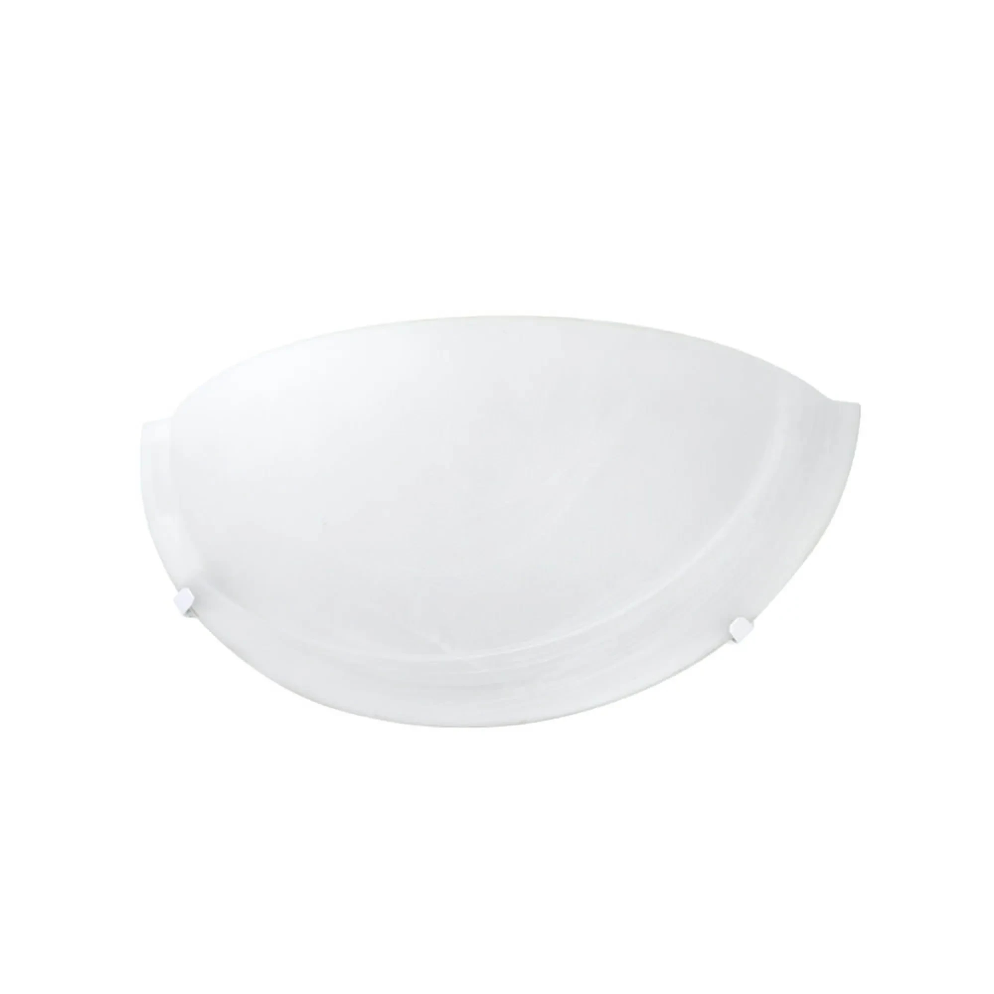 Arandela Laguna 30cm Vidro Murano 1xe27 Branca