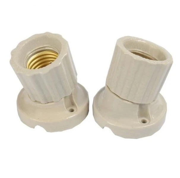 Porta Lamp Curvo Porc E-27 4a 250v 519
