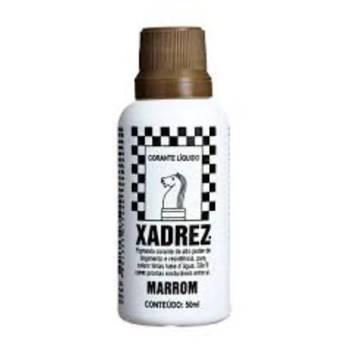 Corante Liquido Xadrez Marrom - 507